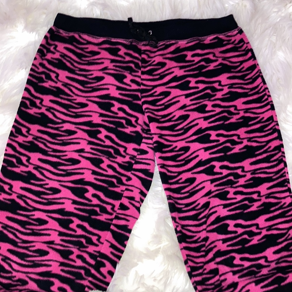 🌼SEVEN Pink Animal Print Flannel Cozy Lounge Pants PJ’s L